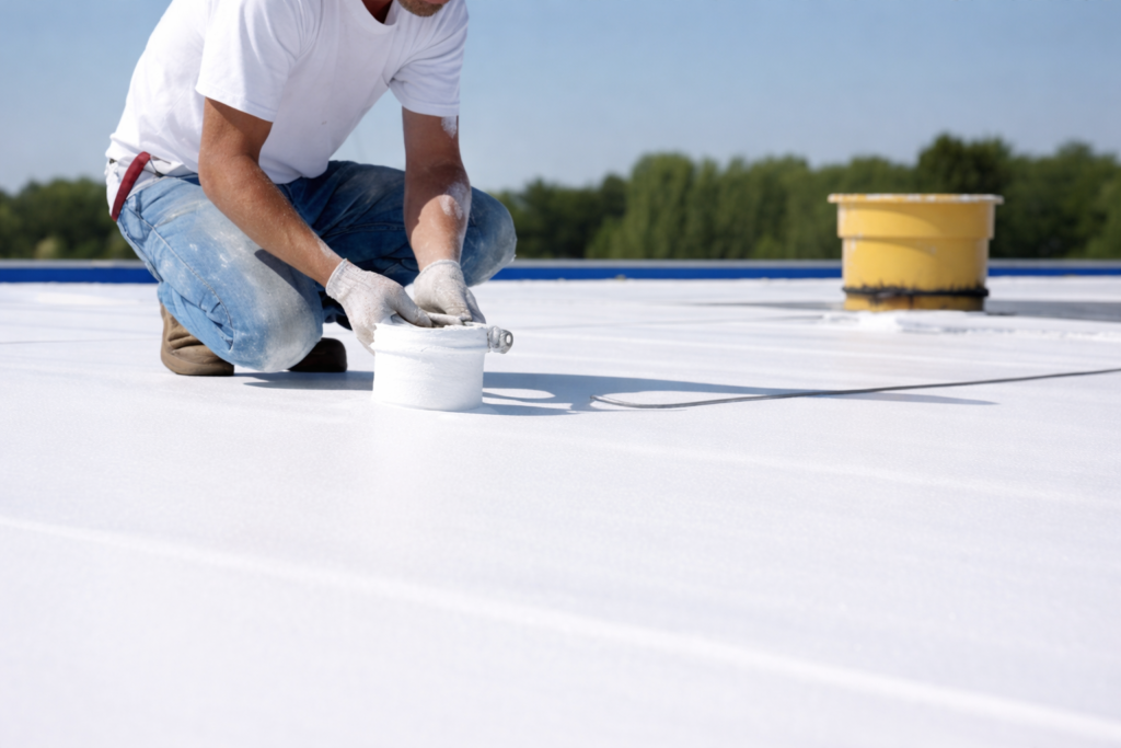 membrane liquide pour toiture application toit plat